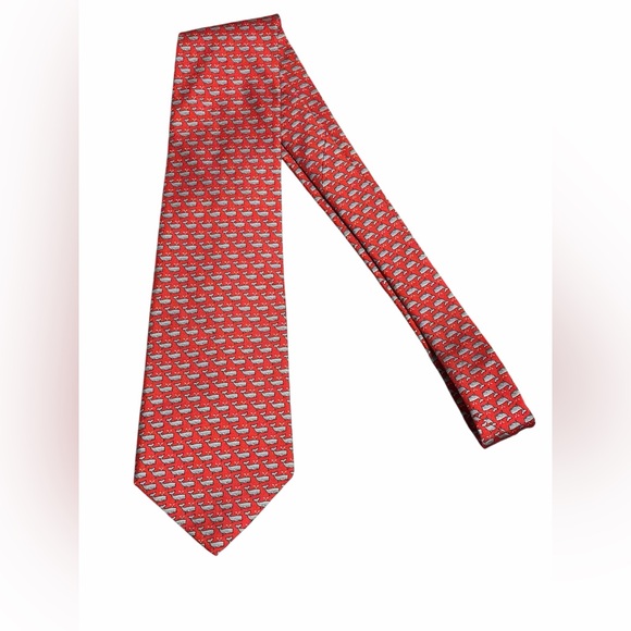 Vineyard Vines Other - 🐳Vineyard Vines Red and Blue Patterned Tie Whale Design 🐳